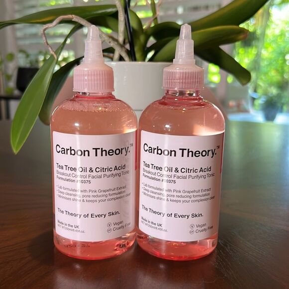 Carbon Theory Other - Bundle of 2 Carbon Theory Facial Purifying Tonic 🌺 Tea tree oil and citric acid